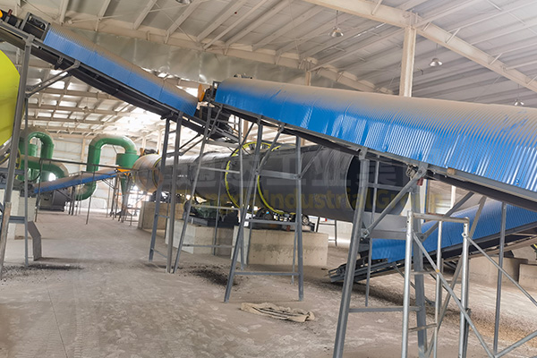 新疆十萬噸有機(jī)無機(jī)復(fù)混肥生產(chǎn)線發(fā)貨