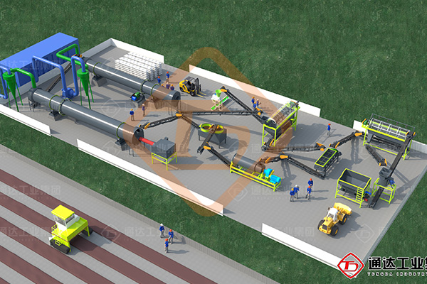 粉狀有機肥生產(chǎn)線