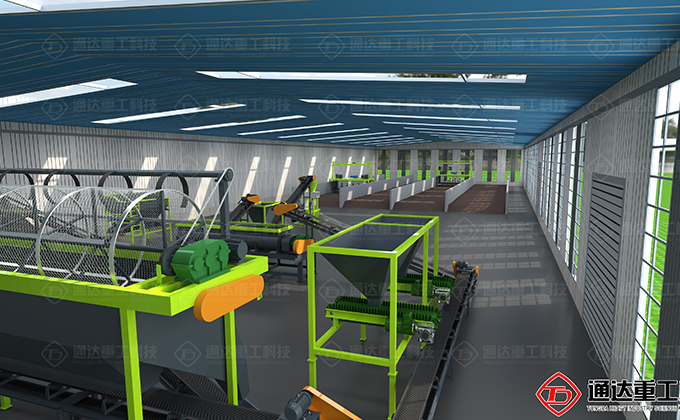 豬糞有機(jī)肥生產(chǎn)線(xiàn)