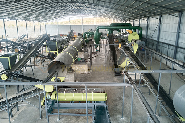 動物糞便生產(chǎn)粉狀有機肥設備