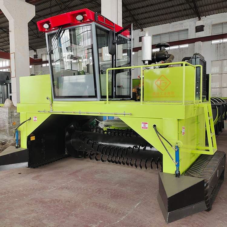 大跨度地面履帶翻堆機的優(yōu)點